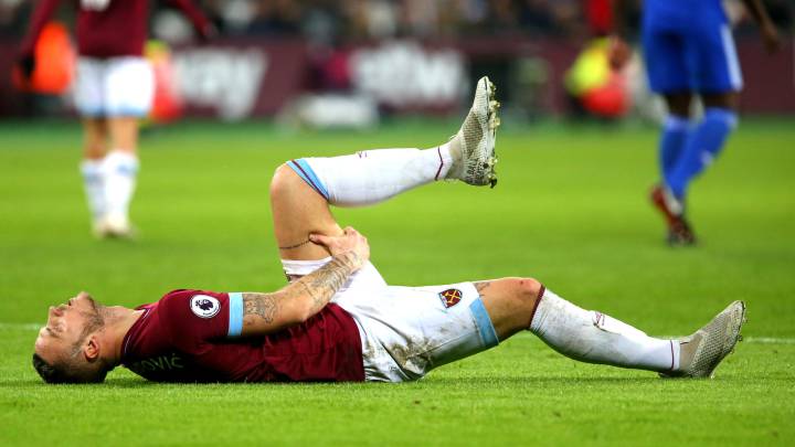El West Ham pierde a Arnautovic un mes por lesión