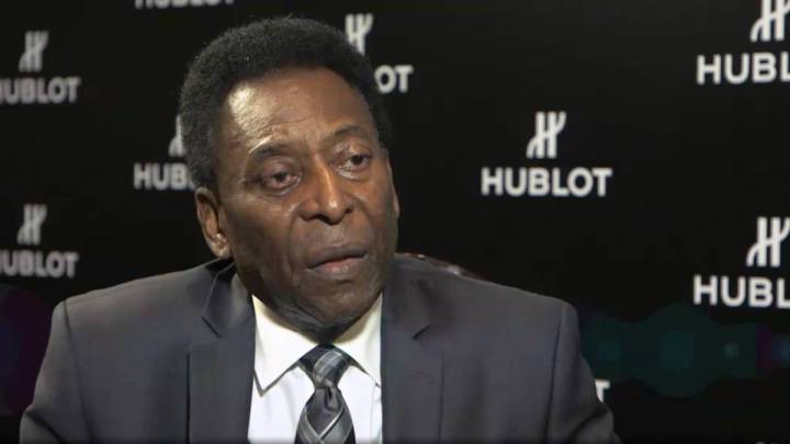 El exfutbolista brasileño, Pelé.