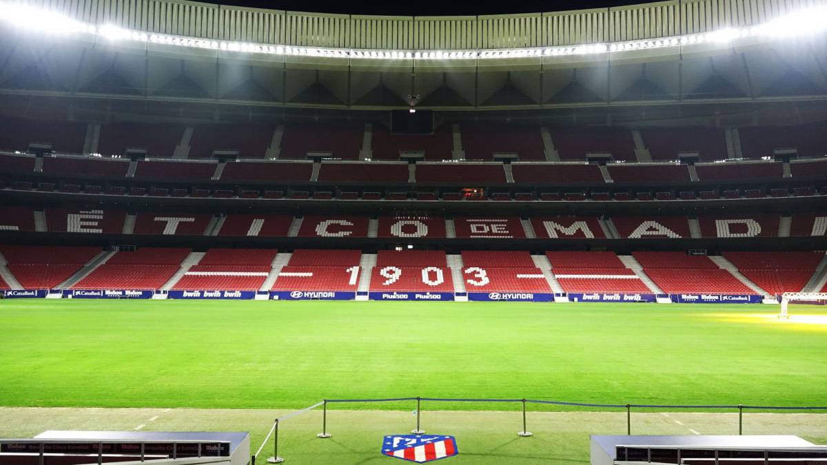 El Wanda Metropolitano, estadio del Atlético de Madrid.