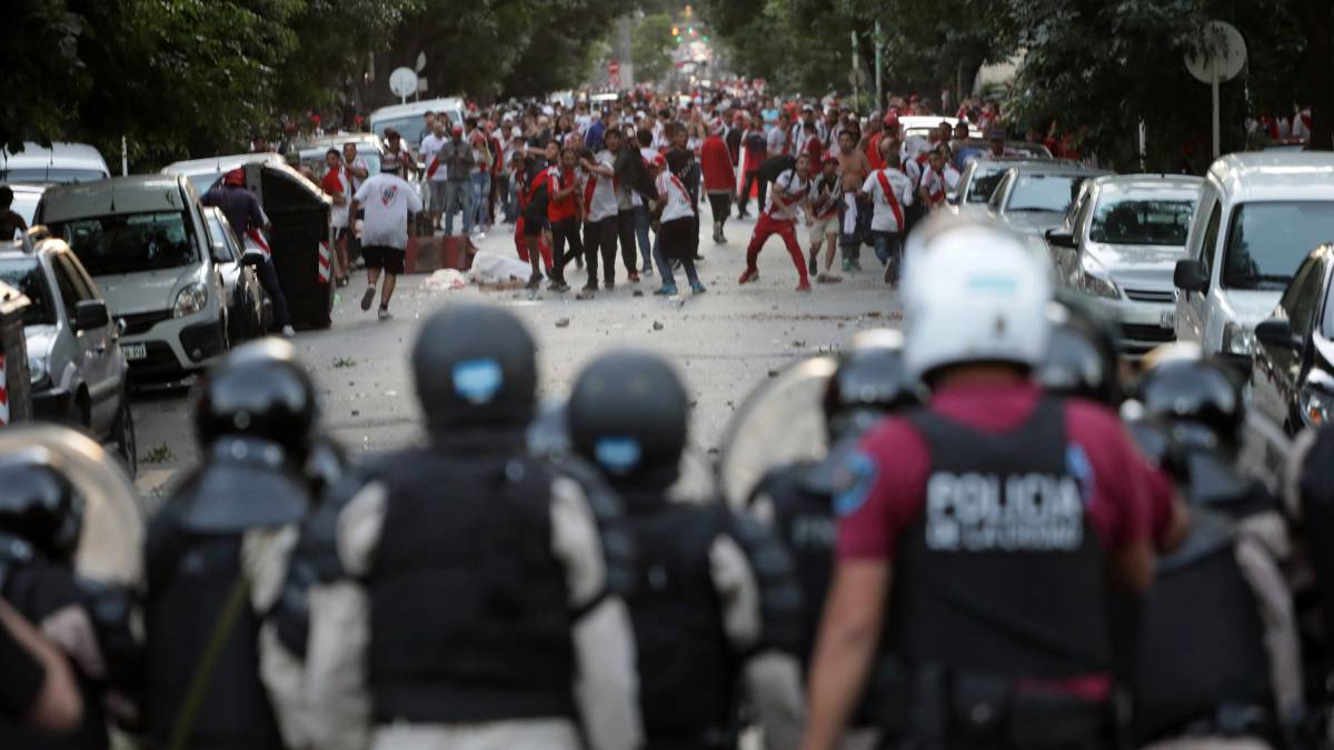 Incidentes en la Final de la Copa Libertadores.