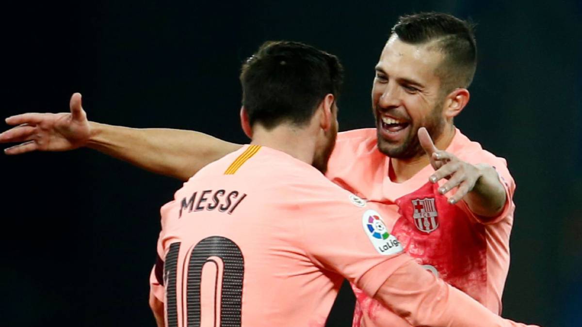 Jordi Alba, sobre Messi: "El Balón de Oro es una mentira".