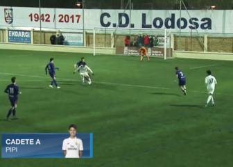 El japonés de la cantera del Madrid sigue alucinando a todos: gran gol de Pipi