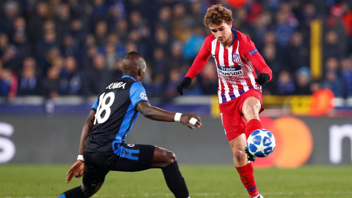 Resumen del Brujas 0-0 Atlético: Champions League.