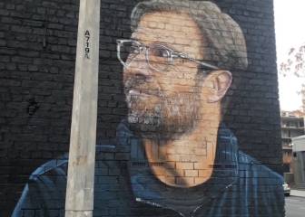 Klopp ya es un 'Beatle': le hacen este precioso mural en Liverpool
