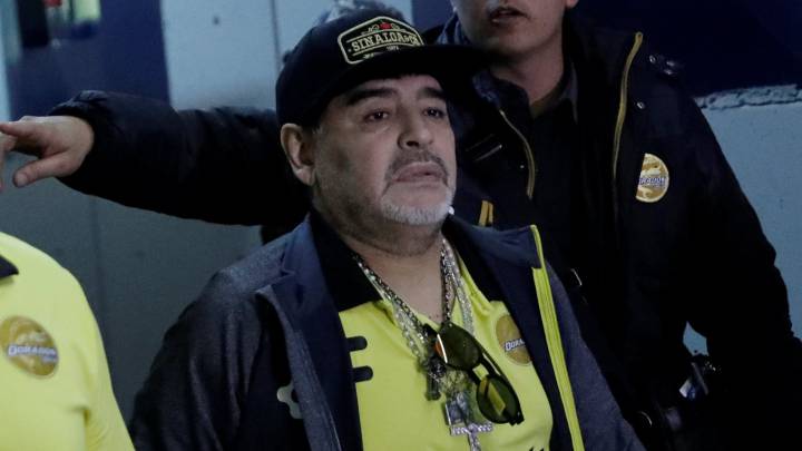 Maradona es sancionado con una multa económica por actos violentos en México
