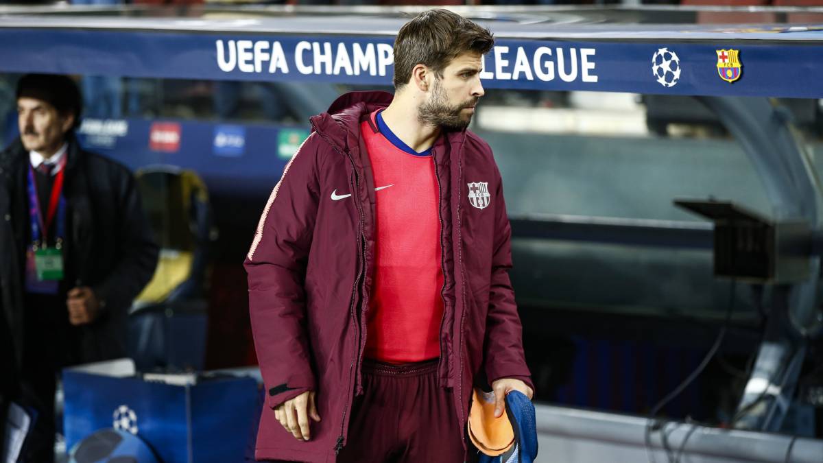 Piqué no se entrena con permiso y Sergi Roberto evoluciona