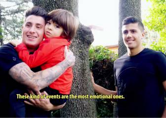 El lado más entrañable de las estrellas del Atleti: vea el making of del calendario