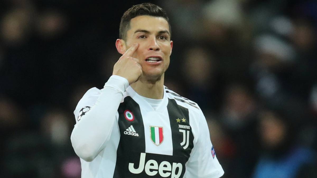 Cristiano Ronaldo con la Juventus