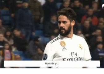 Did Isco insult the fans who were whistling him?