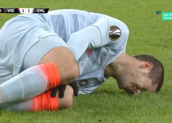 La mala suerte y Morata: vea la jugada en la que se lesiona