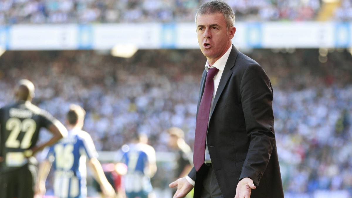 Lucas Alcaraz, en un partido de su etapa en el Levante ante el Deportivo.