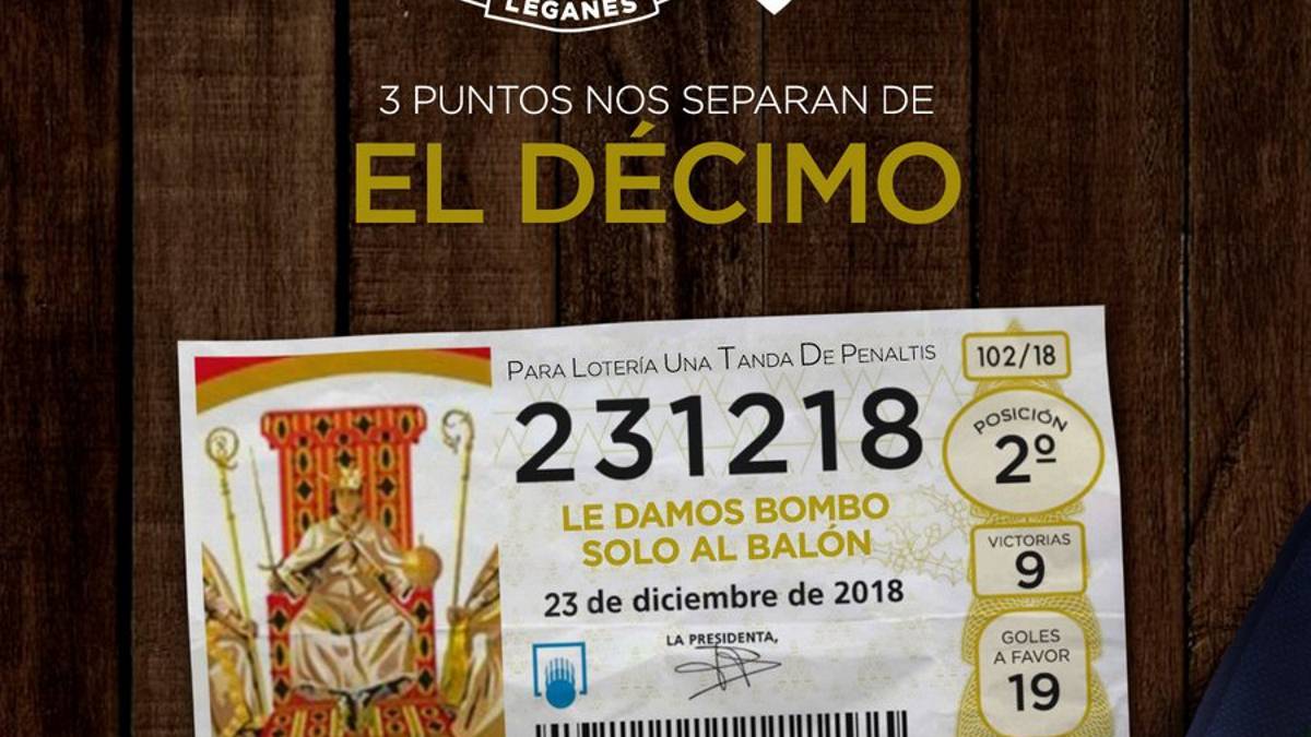 Cartel del partido entre Leganés y Sevilla
