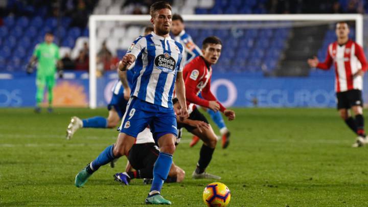 Christian Santos tuvo su última gran oportunidad en el Teresa Herrera y marcó un gol y brilló.