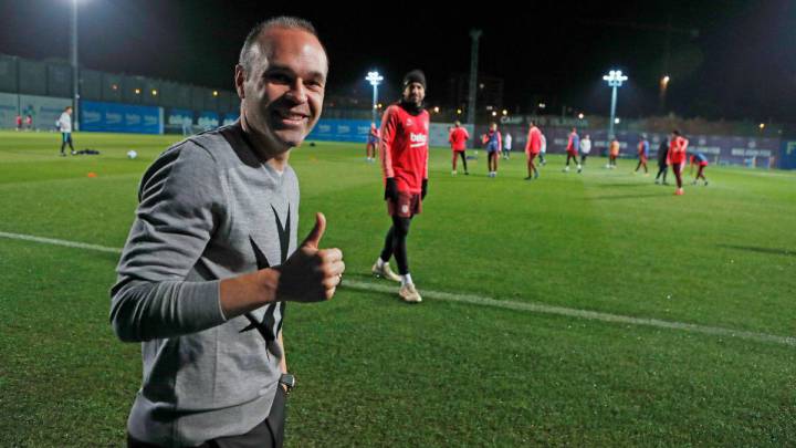 Iniesta y el fichaje de Villa por el Kobe: "Tenía ganas de cambiar".