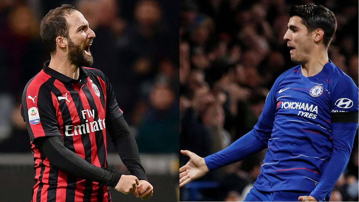 Italian media report Higuaín-Morata swap deal for January