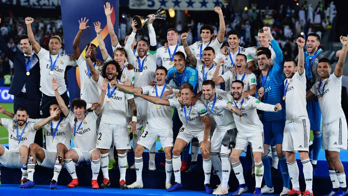 El Real Madrid, una plantilla que ha ganado 236 títulos.