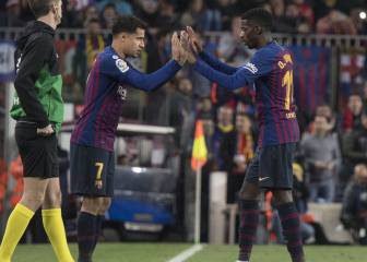 Dembélé le arrebata el puesto a Coutinho y dispara su precio