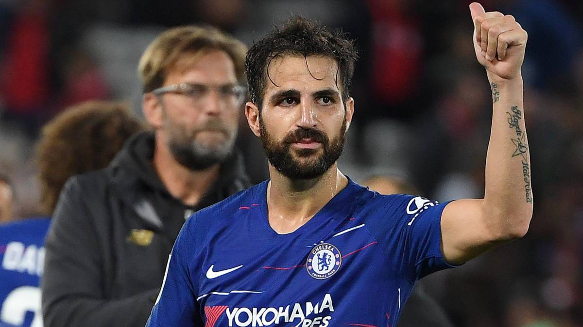 El centrocampista español del Chelsea, Cesc Fàbregas, durante un partido.