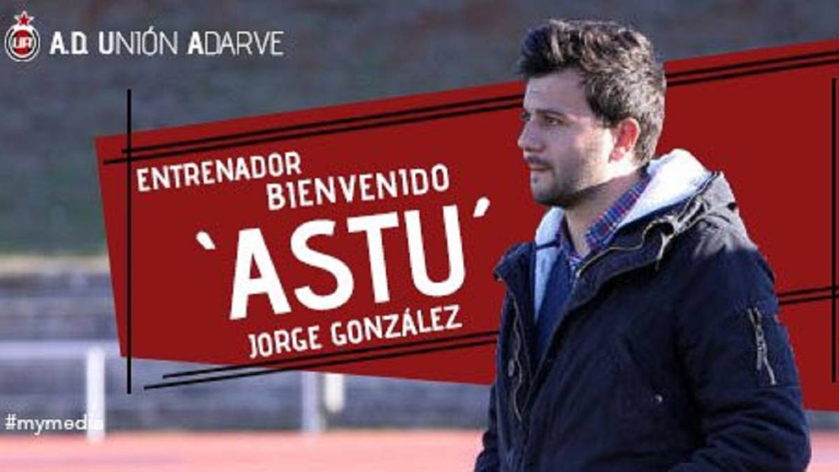 Jorge González 'Astu', nuevo entrenador del Unión Adarve.