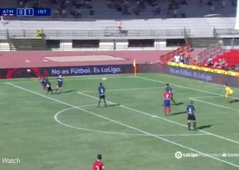 What a belter! Griezmann should go to school on this Atleti youngster's strike