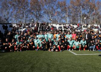 El homenaje a Ángel Nieto con el partido de artistas contra famosos