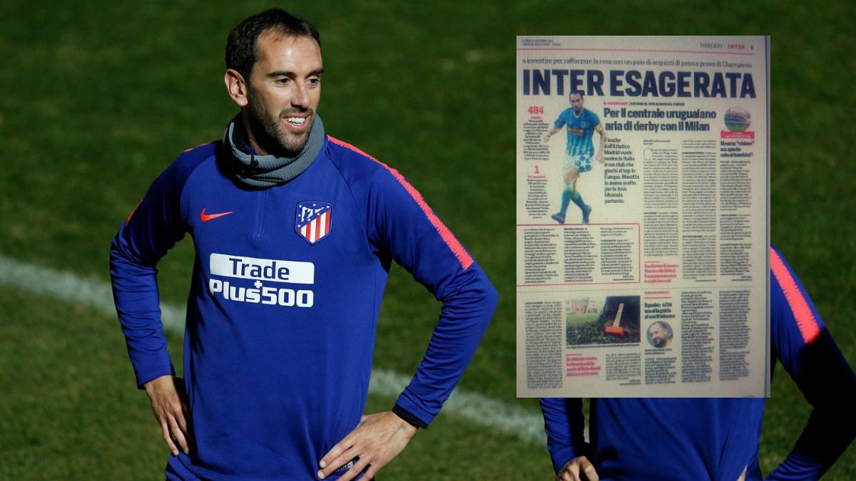 El Inter sigue a Godín