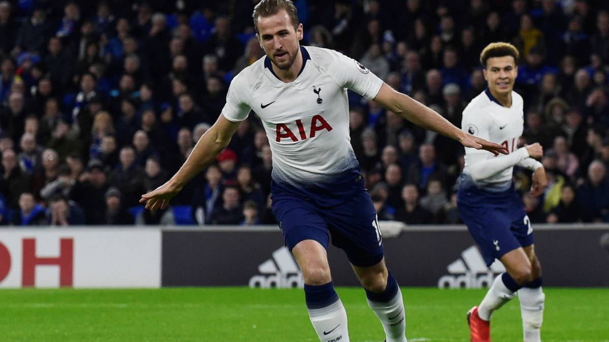 El Tottenham vence con goles de Kane, Eriksen y Son