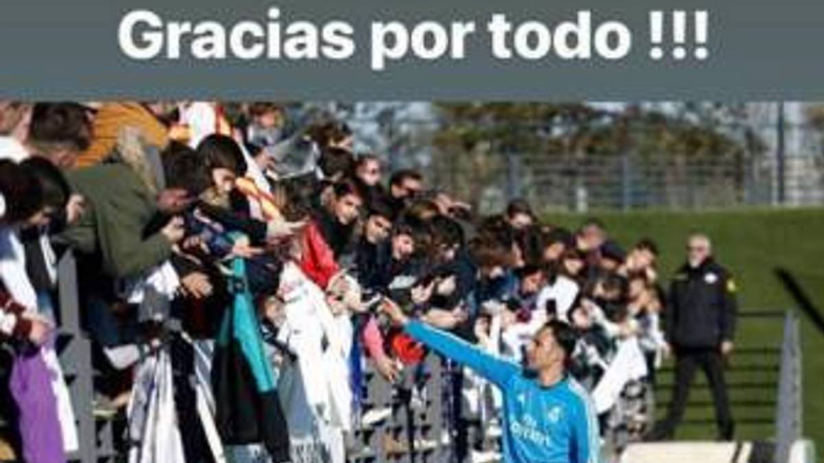 Keylor Navas bids farewell?