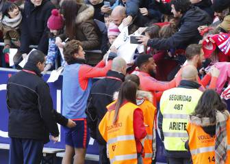 Multitudinario entrenamiento en el Wanda Metropolitano