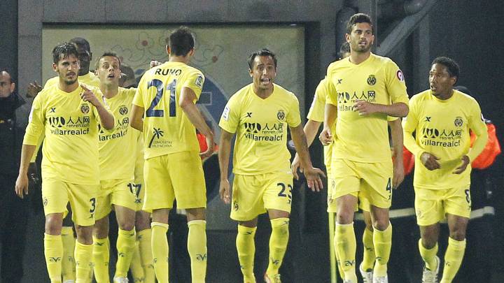El Villarreal jamás jugó contra el Madrid en puestos de descenso