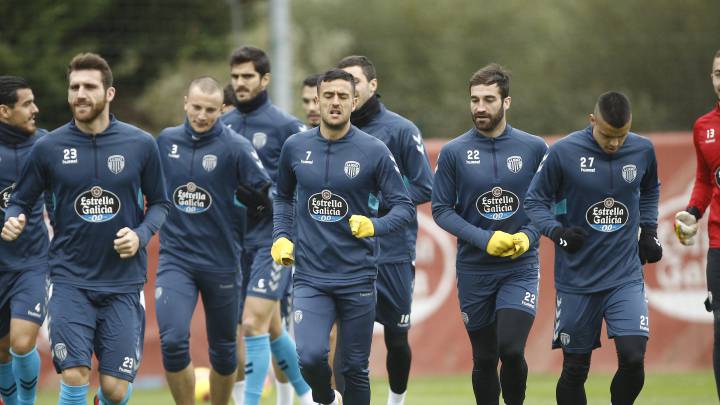 Entrenamiento del CD Lugo