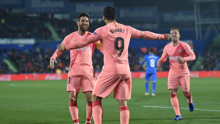 Messi y Luis Suárez suman dos goles más que todo el Real Madrid en la Liga