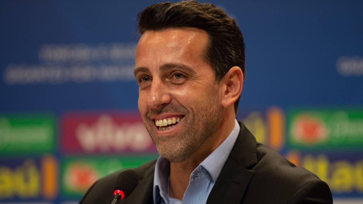 Edu Gaspar, director deportivo de la selección brasileña.