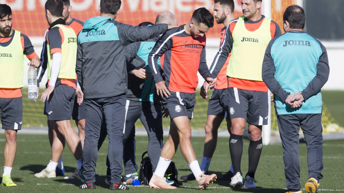 Morlanes, lesionado.