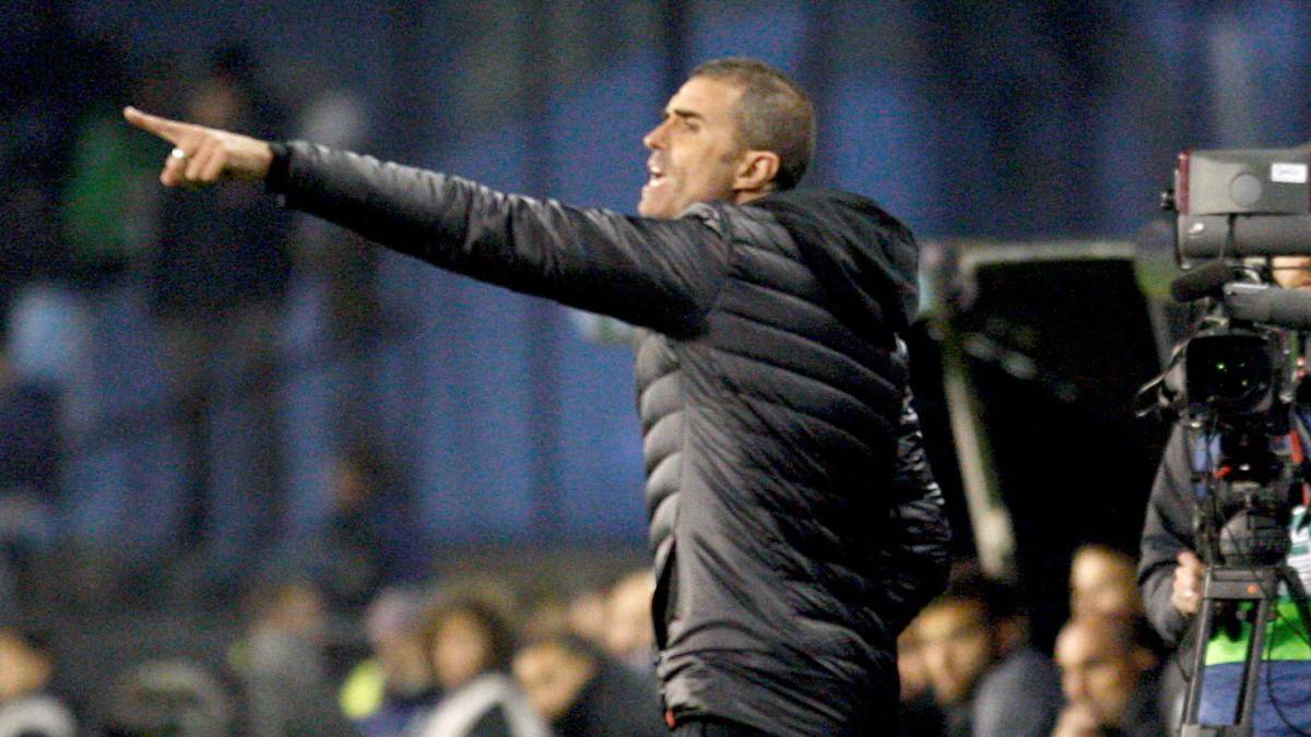Garitano: "Nunca podemos bajar la cabeza, es innegociable"