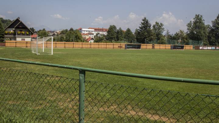 Campo de fútbol.