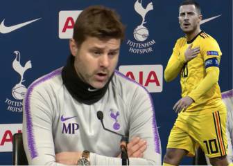 ¡Pochettino pone a Hazard a la altura de Cristiano y Messi!