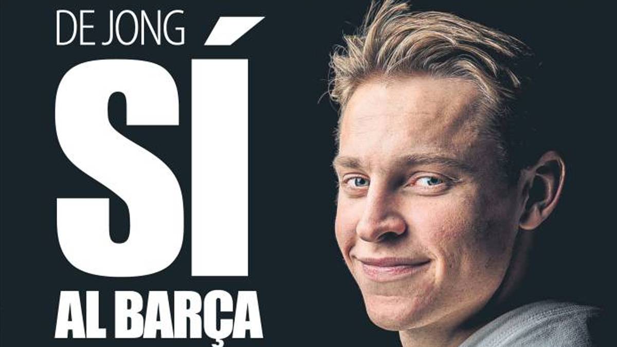 Barcelona: De Jong gives 'yes' to Barça - Catalan press