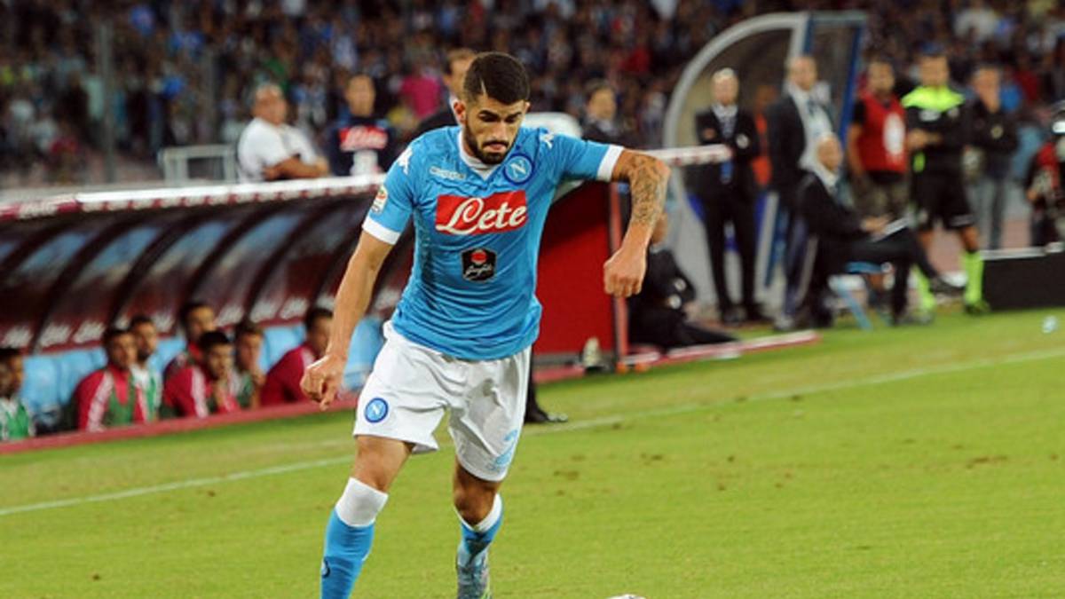 Elseid Hysaj lateral del Napoles pretendido por el Atlético de Madrid.