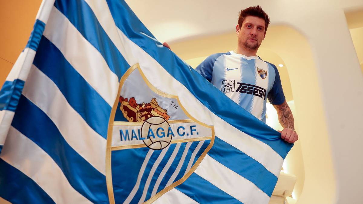 El Málaga hace oficial el fichaje de Yevhen Seleznyov