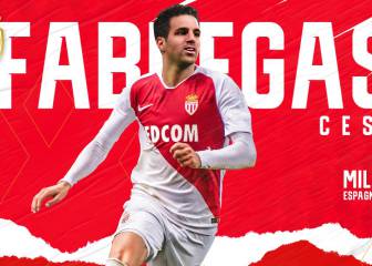 Official: Cesc Fàbregas signs with AS Monaco till 2022