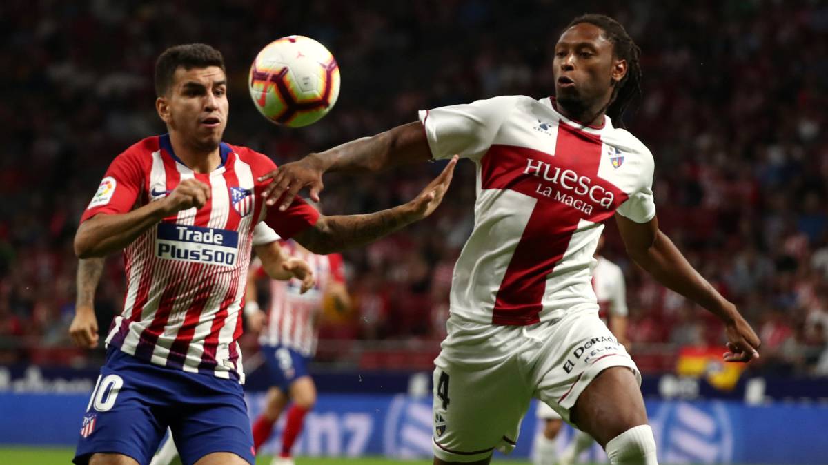 Semedo con el Huesca.