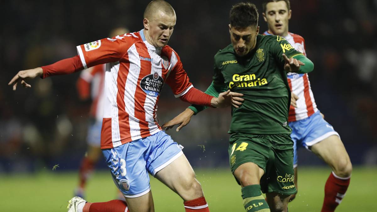 Kravets con el Lugo.
