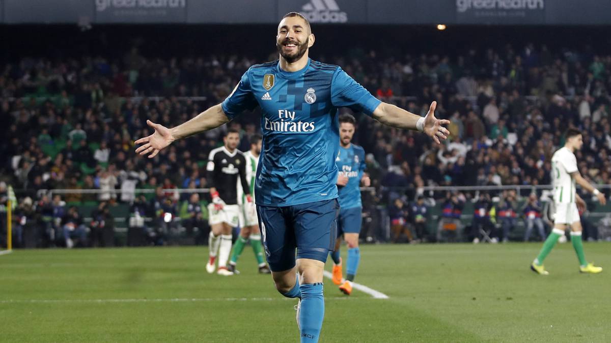 Benzema, en casa del Betis.