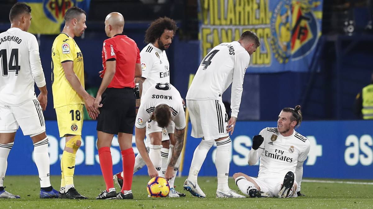 Bale se volvió a lesionar.