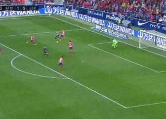El carrerón de Morales que tapó el muro Oblak: el recorte a Giménez es sublime