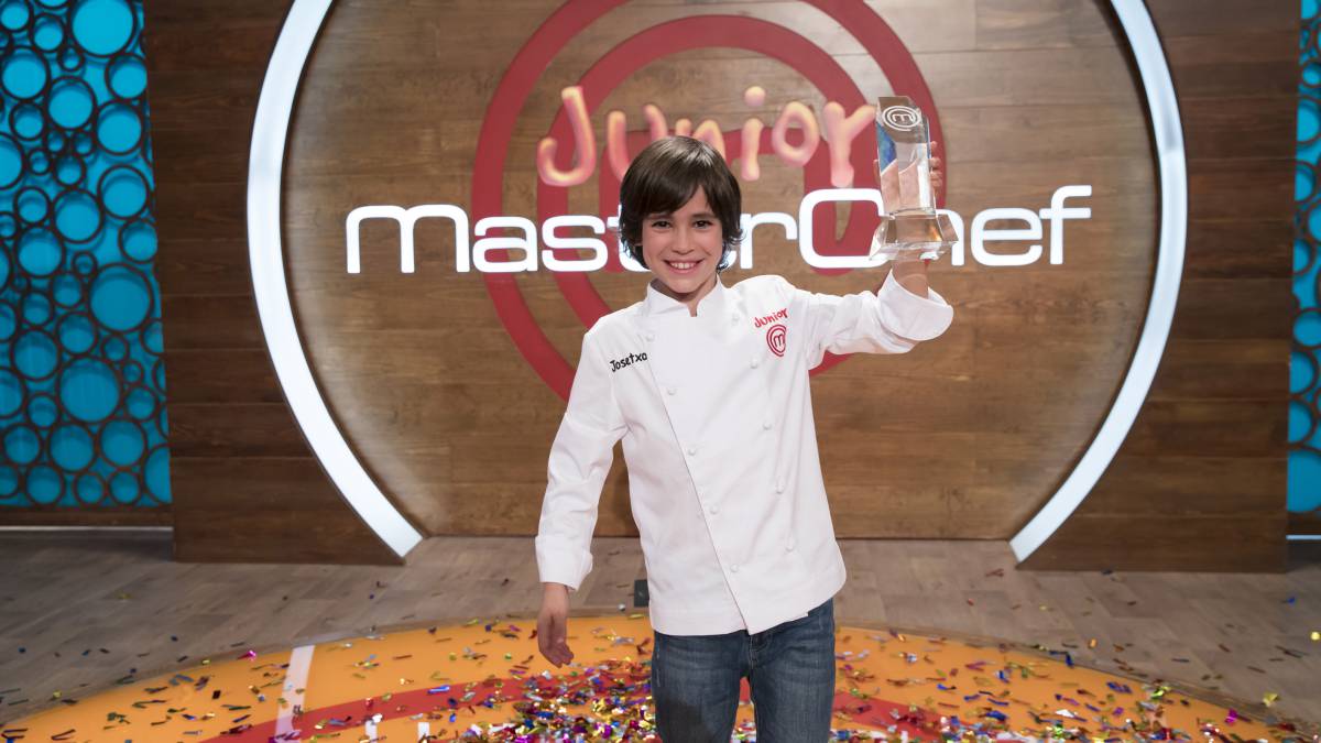 ‘Josetxo’, de lateral atlético a rey de MasterChef Junior 6