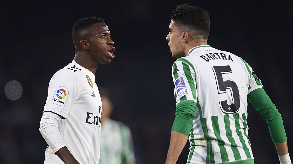 Betis - Real Madrid: Bartra slams Vinicius over in-game insults