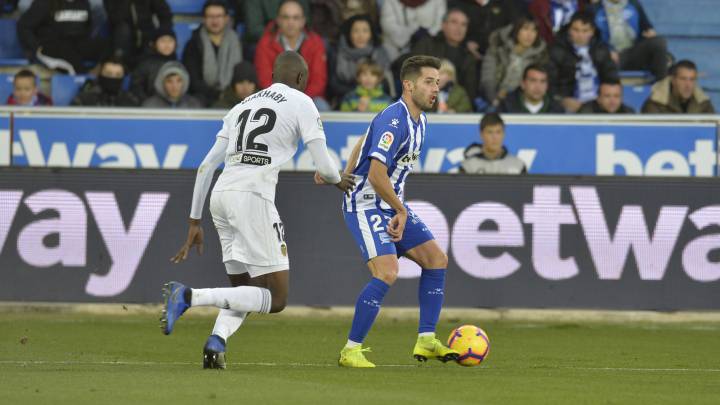 El Alavés quiere hacerse con los derechos de Jony, que pertenecen al Málaga