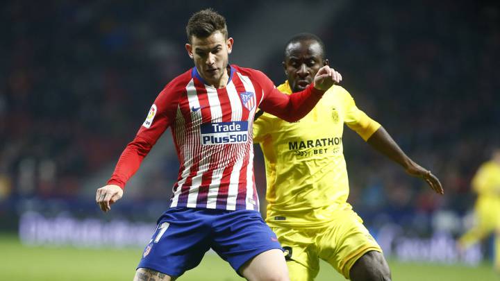 Lucas contra el Girona.